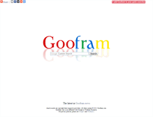 Tablet Screenshot of goofram.com